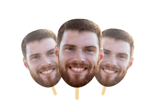 Face on a Stick